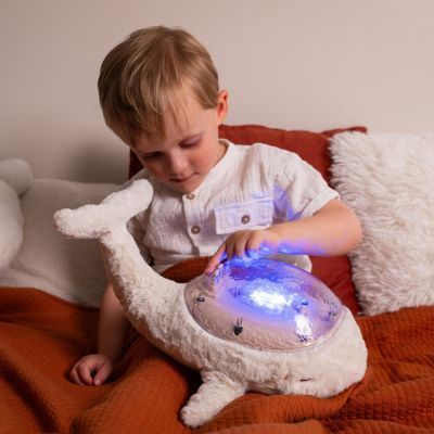 Veilleuse peluche Tranquil Whale White (rechargeable) (Cloud B) - Image 2