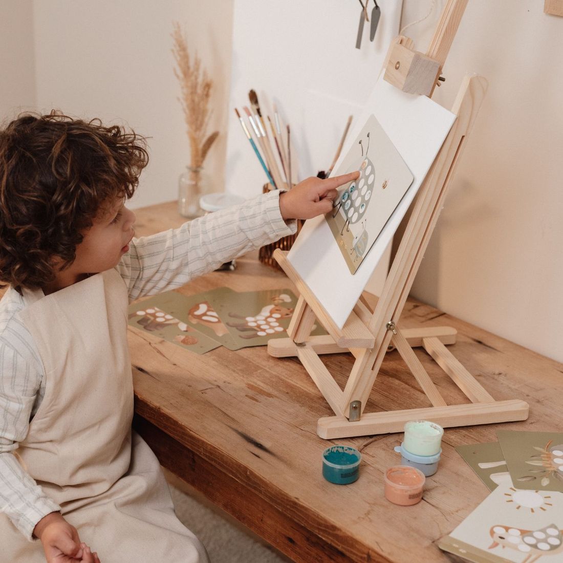 Kit de peinture au doigt Forest Friends (Little Dutch) - Image 6