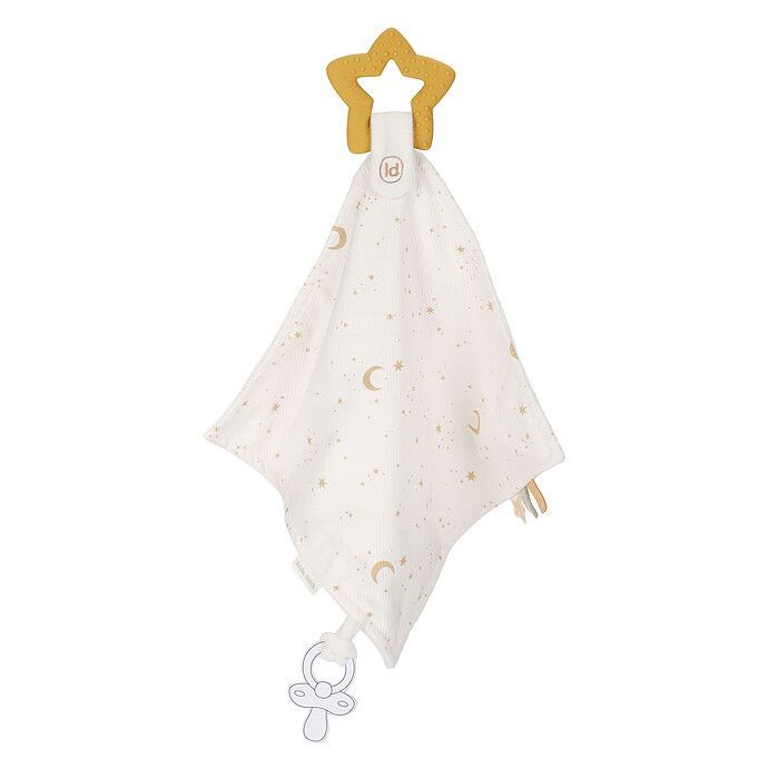 Doudou avec Jouet de Dentition - Newborn Naturals (Little Dutch) - Image 5