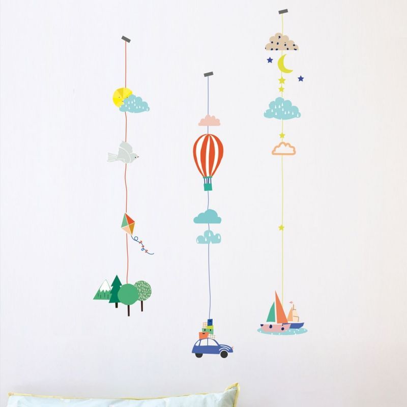 Stickers guirlande balade (3 stickers 50 x 8 cm) (MIMI'lou) - Image 2