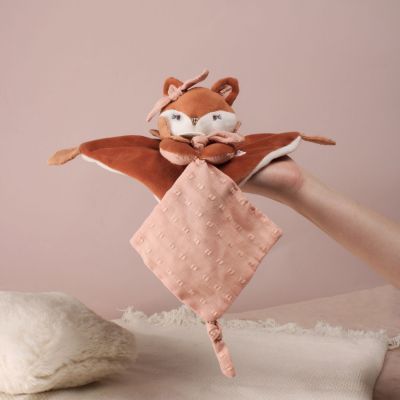 Doudou attache-sucette Mina marron (22 cm) (Doudou Et Compagnie) - Image 2