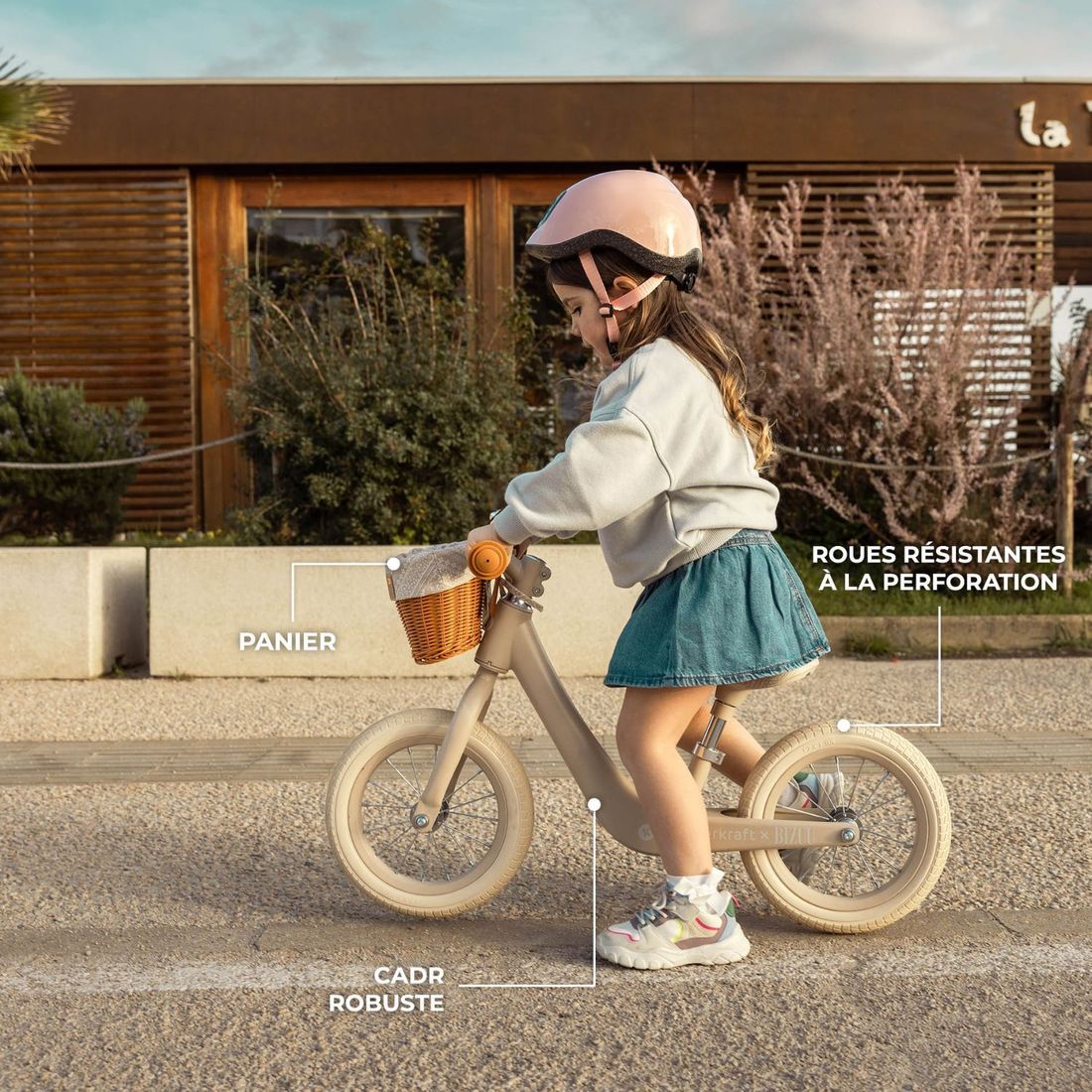 Draisienne Rapid 2 x Bizuu Whisper Dune (Kinderkraft) - Image 4