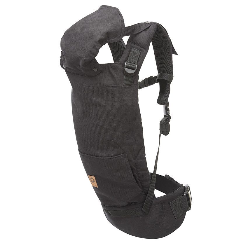 Porte-bébé physiologique préformé évolutif - Noir (Prémaman) - Image 1