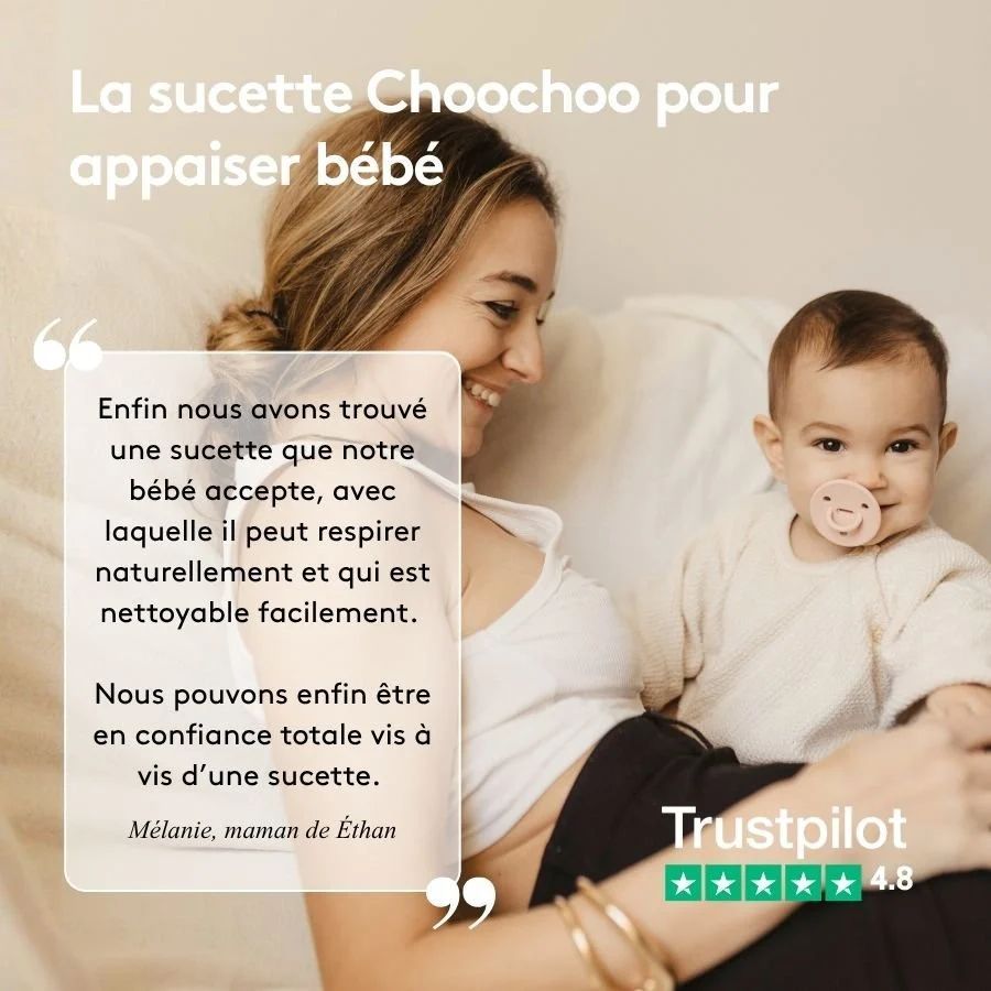 Pack de 3 Sucettes "ChooChoo" +6 mois | Extra-Fines - Pinky (Elhée) - Image 4