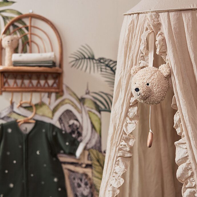 Peluche Musicale Teddy Bear - Naturel (Jollein) - Image 4