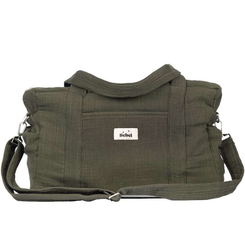 Sac à langer bandoulière 24/48 h kaki (BEBEL) - Image 8