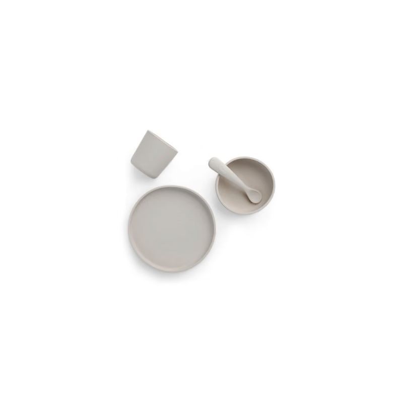 Coffret de table bébé silicone nougat (4 (Jollein) - Image 3