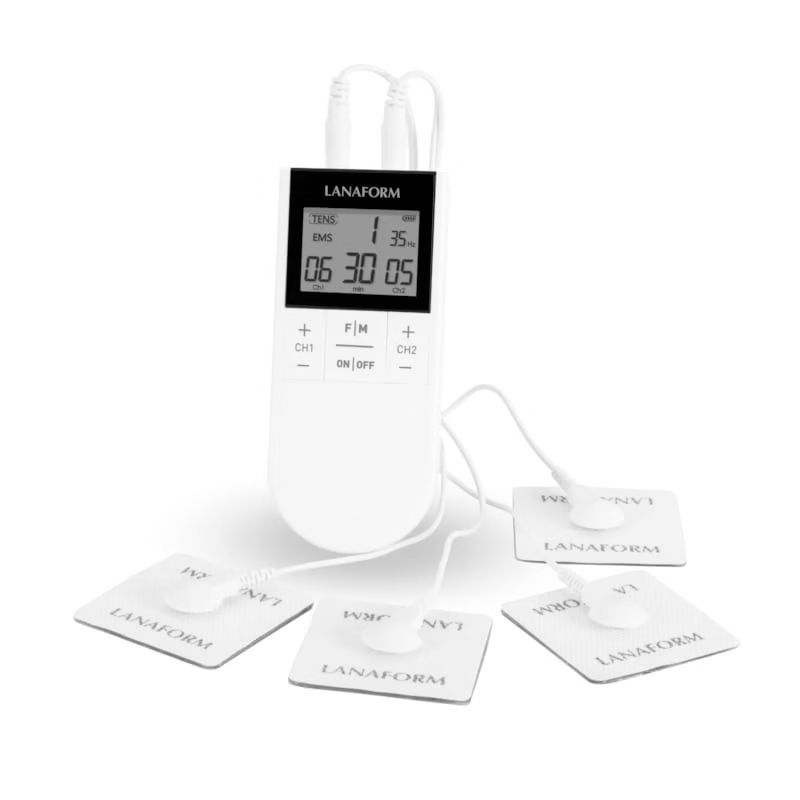Appareil de stimulation musculaire et traitement de la douleur EMS & TENS (Lanaform) - Image 2