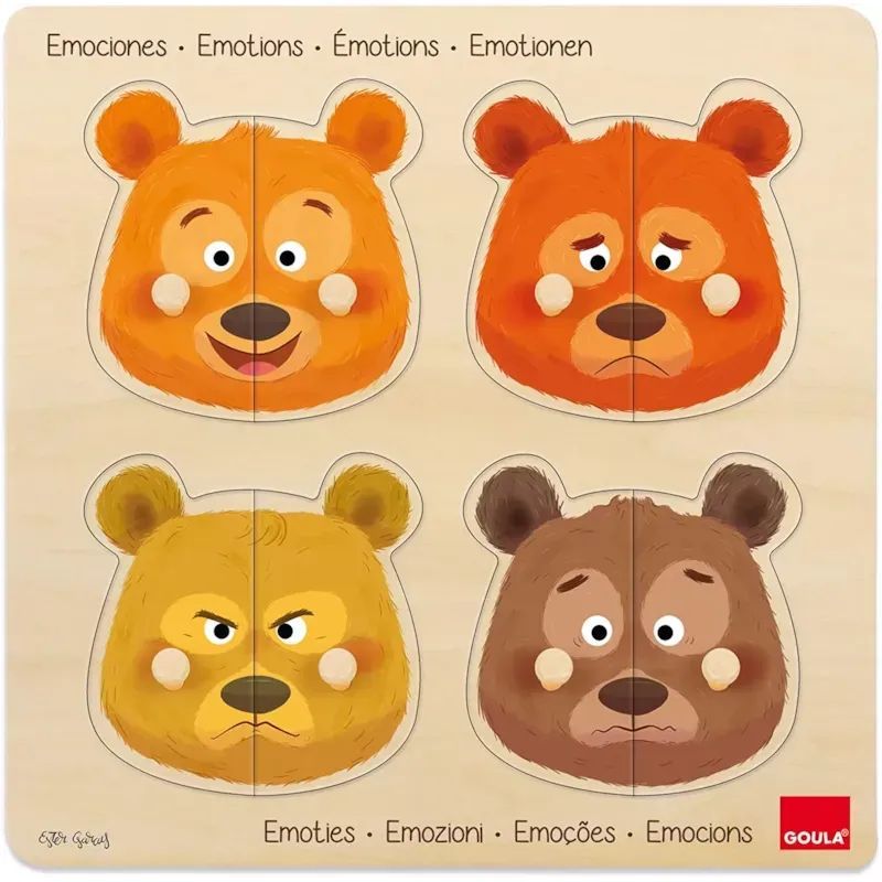 Puzzle émotions (Goula) - Couverture