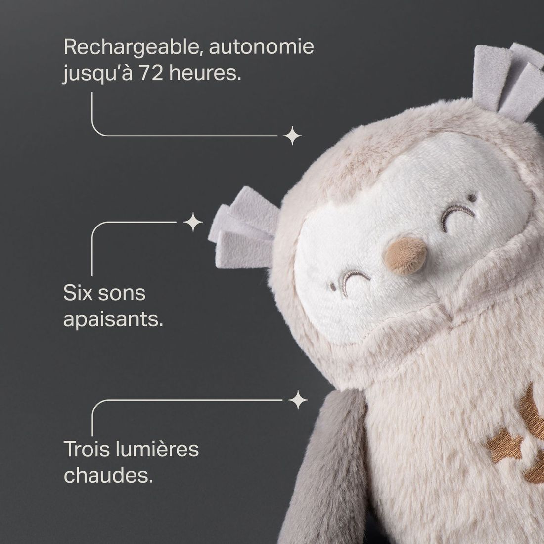 Peluche lumineuse et sonore Deluxe Grofriend (Tommee Tippee) - Image 6
