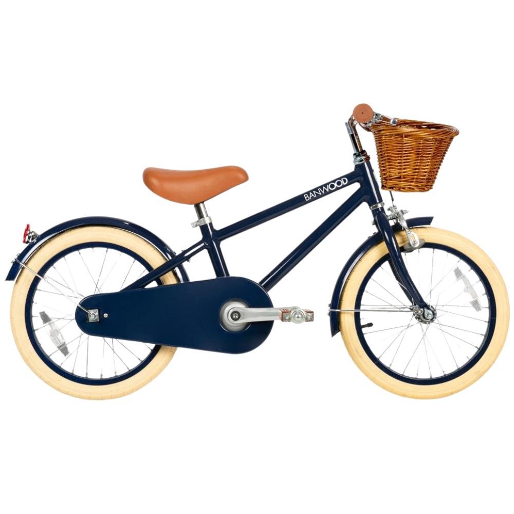Vélo enfant Classic Vintage bleu marine (16 pouces) (Banwood) - Image 3