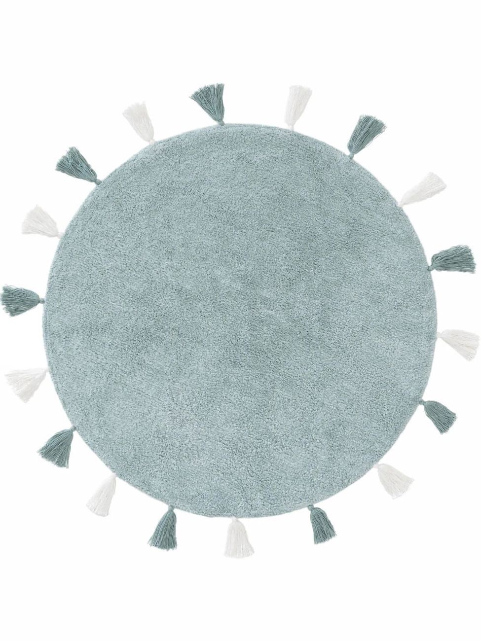Tapis lavables pour enfants menthe d 100 rond (Benuta) - Image 1