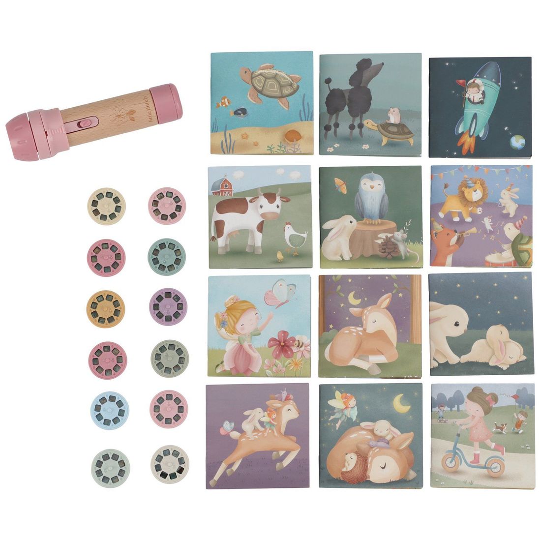 Coffret lampe à histoires Fairy Garden (Little Dutch) - Image 5