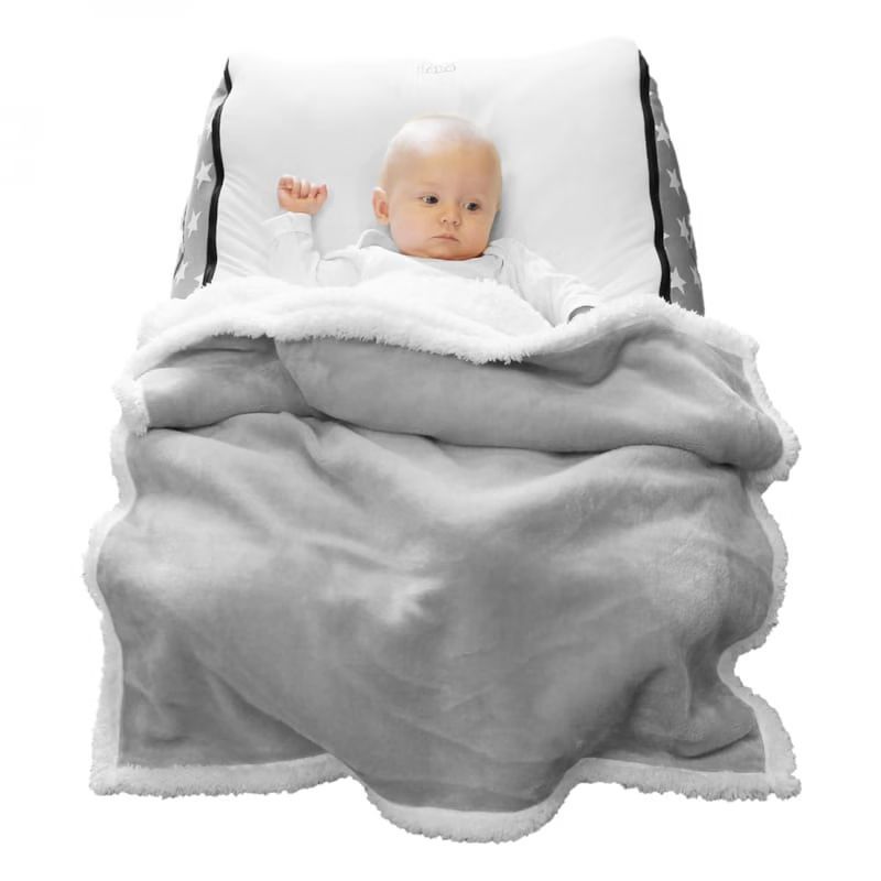 Couverture polaire pour enfant (Monsieur Bébé) - Couverture