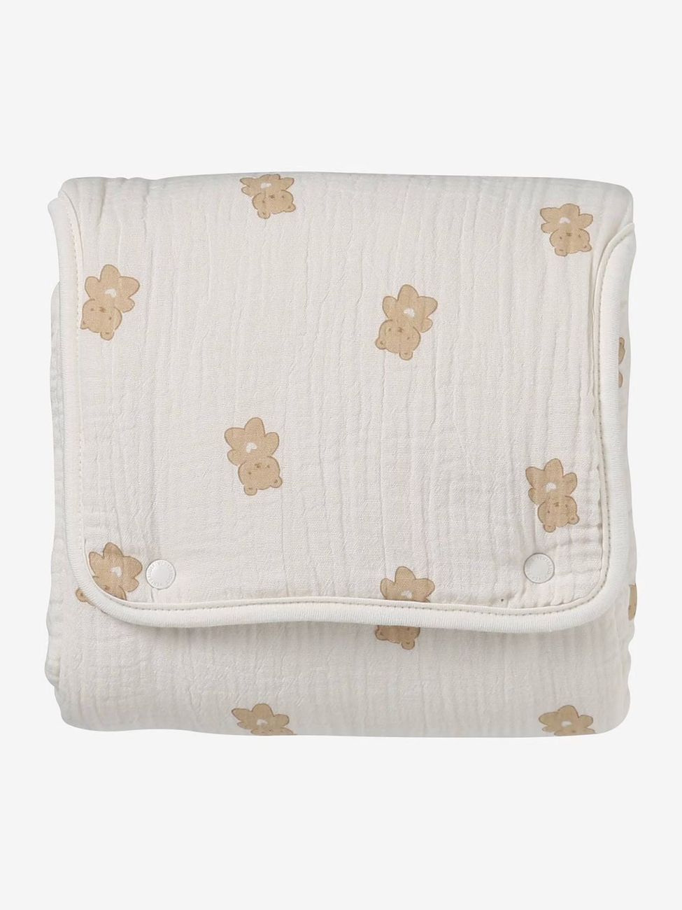 Tapis à langer de voyage teddy (Vertbaudet) - Couverture