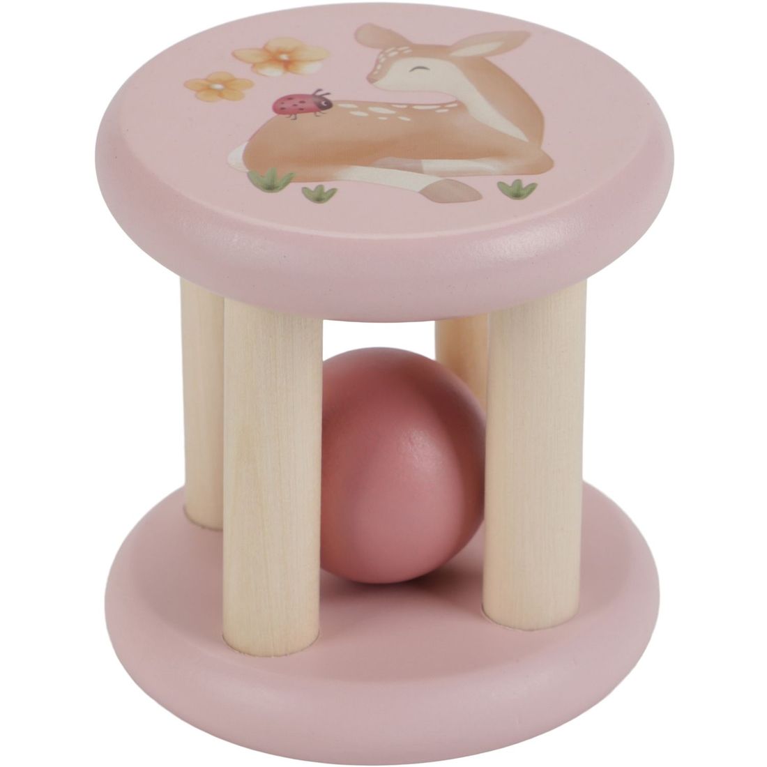 Hochet Roulant en bois FSC Fairy Garden (Little Dutch) - Couverture