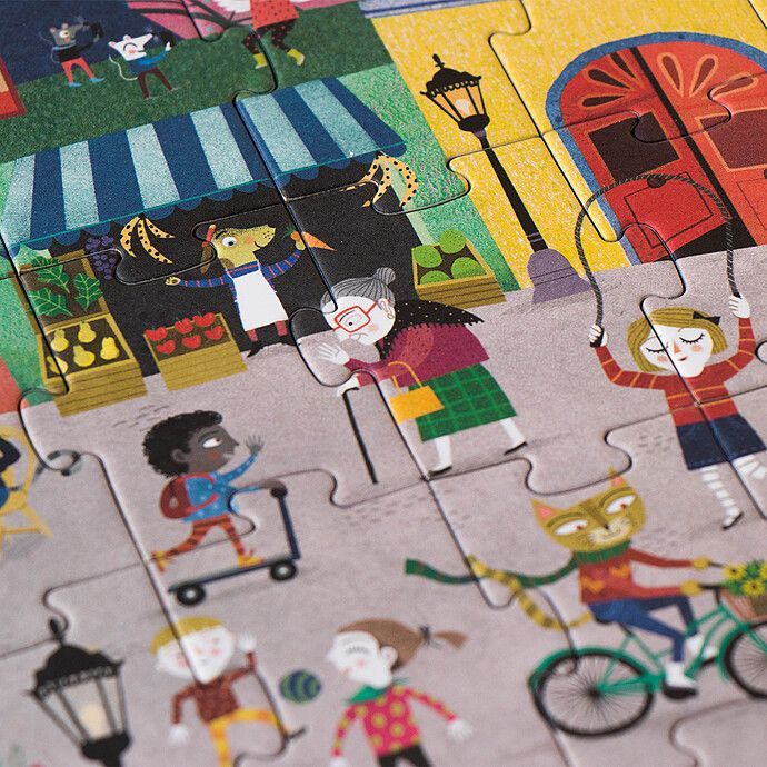 Puzzle Réversible Night And Day in Partis (Londji) - Image 2
