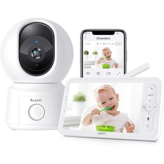 Babyphone caméra connecté ou sans ondes Alnanny (Nanny Care) - Couverture