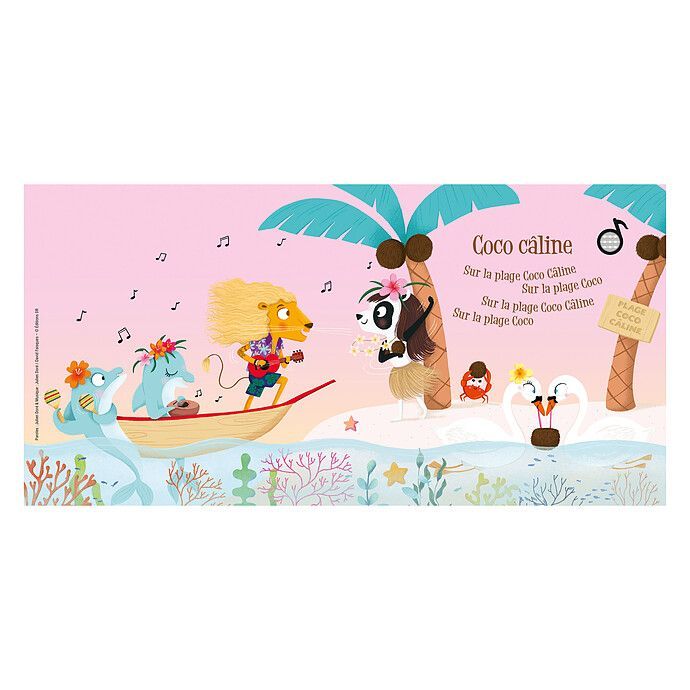 Livre Musical Mon Premier Julien Doré (playBac) - Image 1