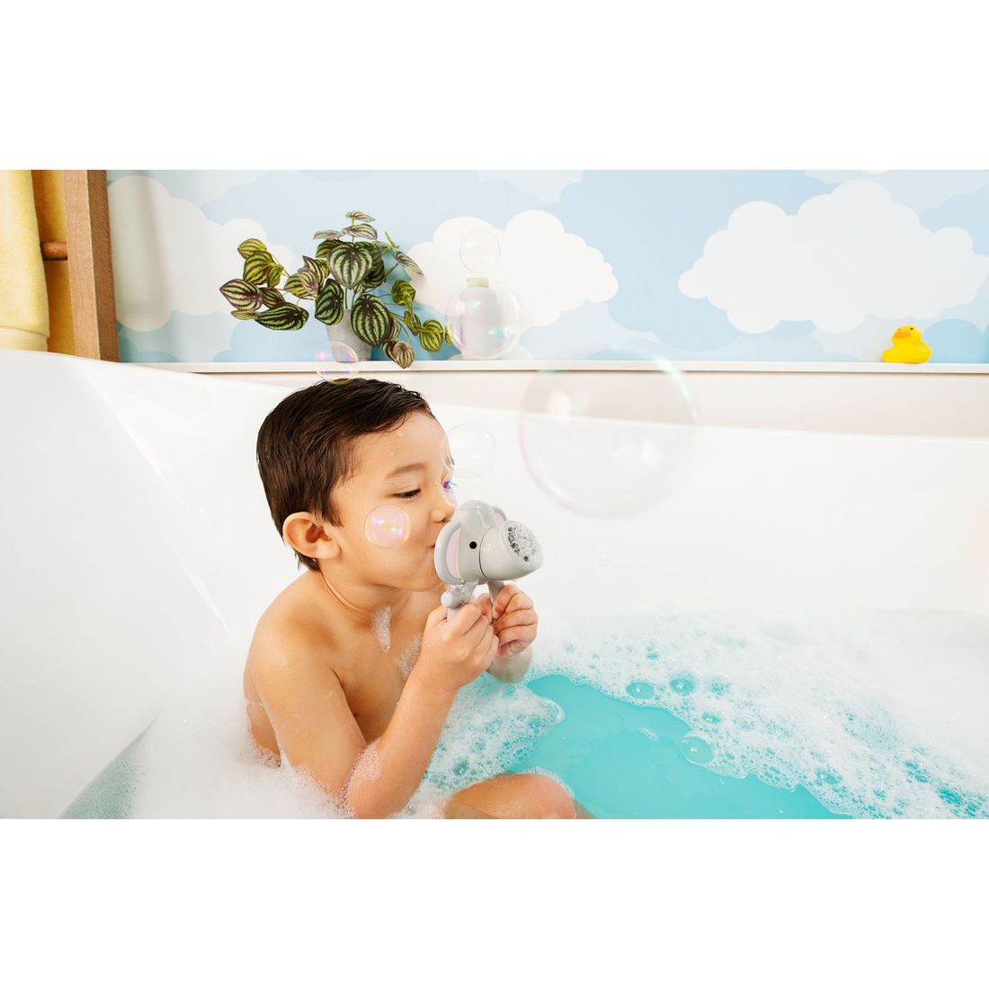 Jouet de bain Éléphant Barboteur à bulles (MUNCHKIN) - Image 5