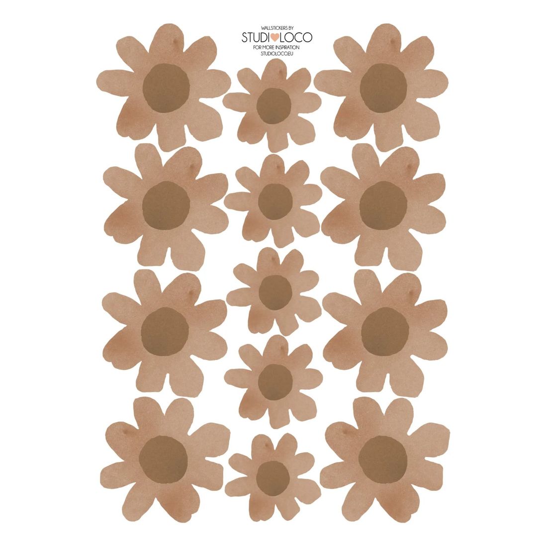 Studio Loco - Stickers muraux Floral (Studio Loco) - Image 1