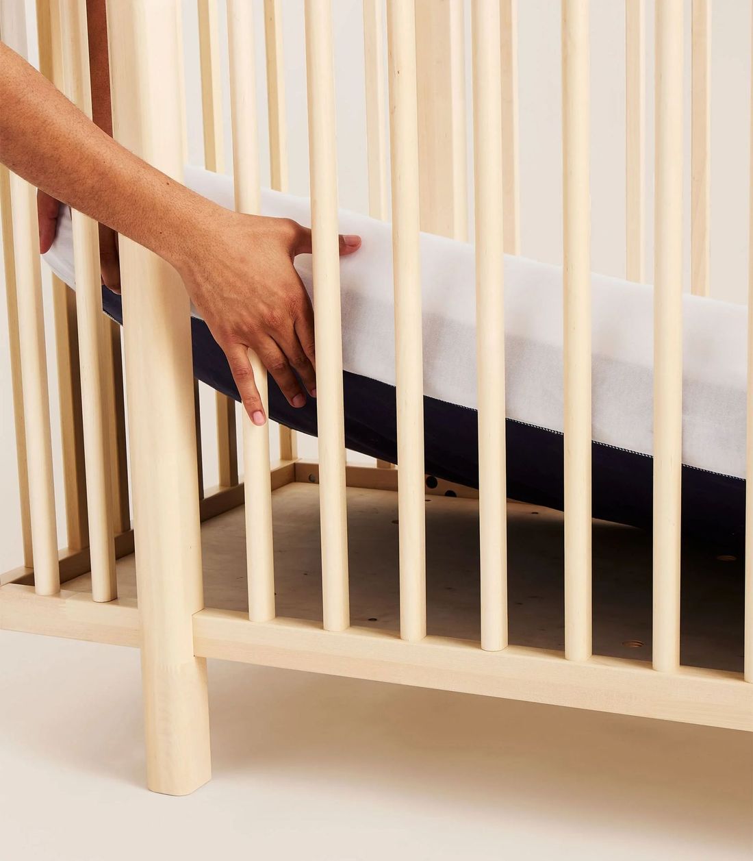 Matelas bébé 60x120cm Pus Tediber - Hypoallergénique & anti-acarien - Fabriqué en France - Idéal de 0 à 5 ans - Alèse bébé offerte (Tediber) - Image 1