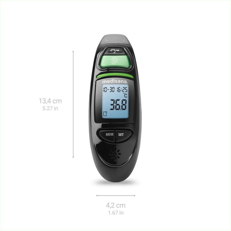 Thermomètre infrarouge noir (Medisana) - Image 3