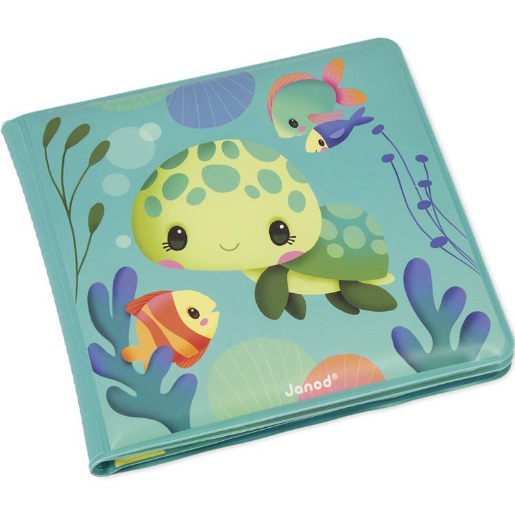 Livre de bain La vie magique des tortues (Janod) - Image 1