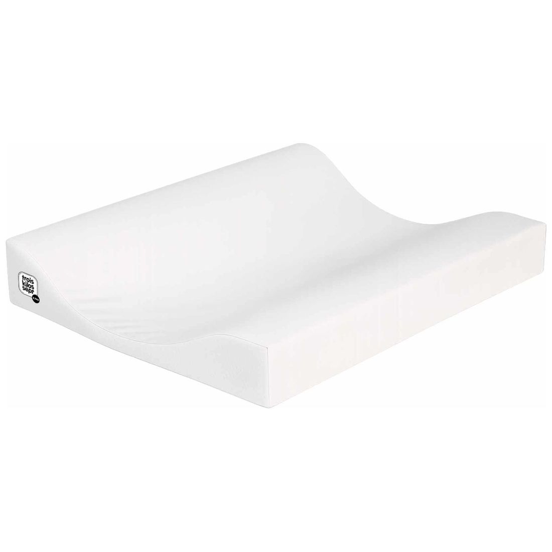 Matelas à langer plastifié Blanc (Trois Kilos Sept) - Image 1