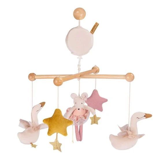 La Petite École de Danse Mobile musical croisillon (Moulin Roty) - Couverture