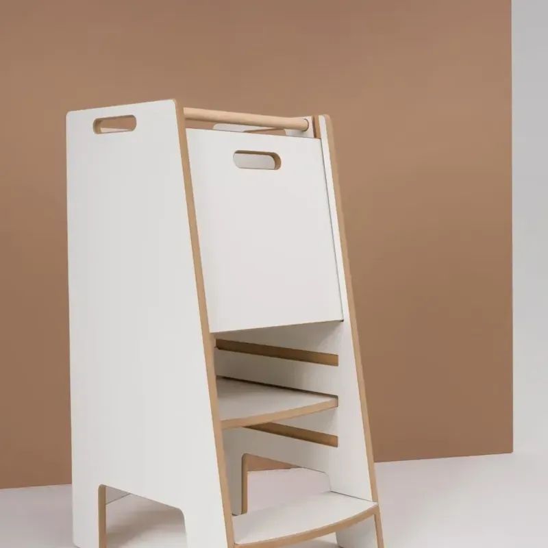 Tour d'apprentissage noway montessori blanc (Tupti.wood) - Image 3