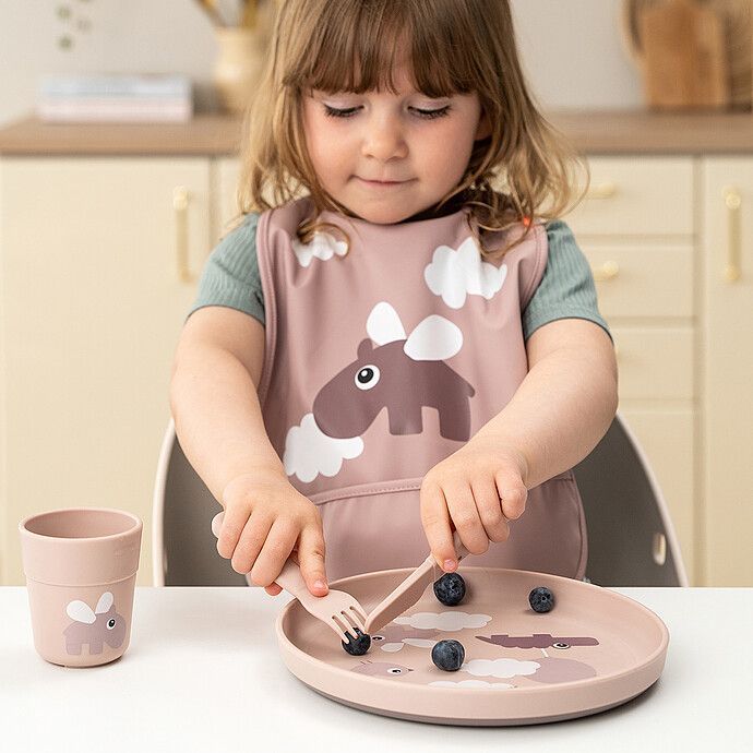 Lot de 3 Couverts Foodie - Happy Dots Rose (Done by deer) - Image 1
