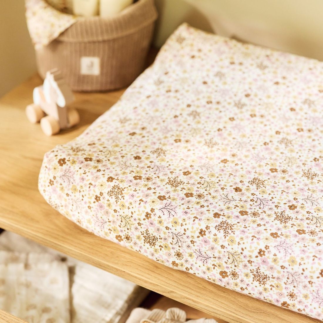 Housse matelas à langer en jersey Flower Fairies (50 x 70 cm) (Jollein) - Image 3
