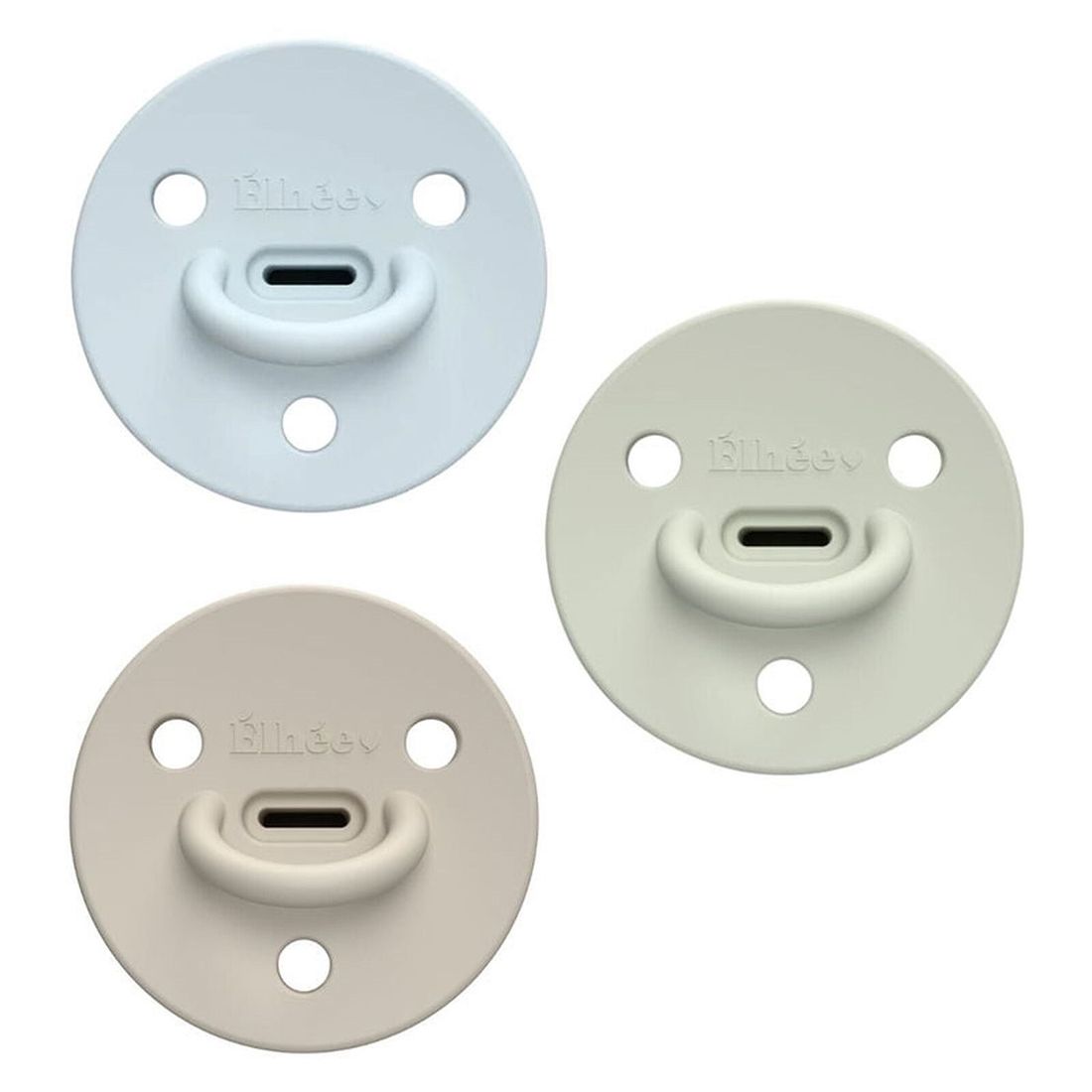 Lot de 3 Sucettes Physiologiques Bobby - 6 Mois + (Elhée) - Image 1