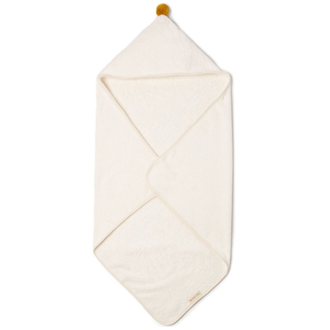 Cape de bain écru So cute (73 x 73 cm) (Nobodinoz) - Image 7
