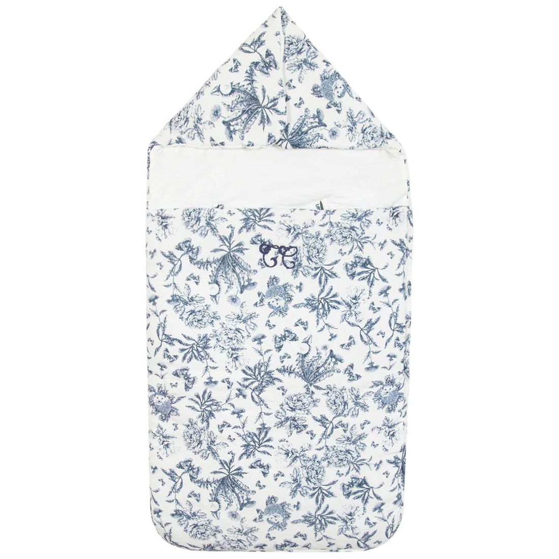 Nid d'ange passe sangle Toile de Jouy bleu (Tartine et Chocolat) - Couverture