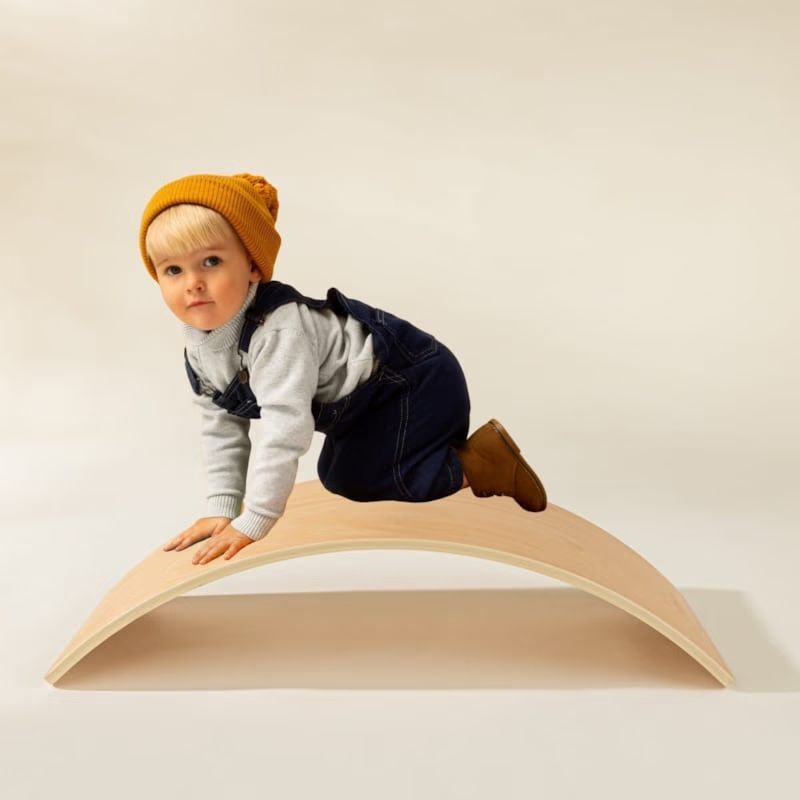 Planche d’équilibre montessori bois enfant – motricité & autonomie (Jouetapprends) - Couverture