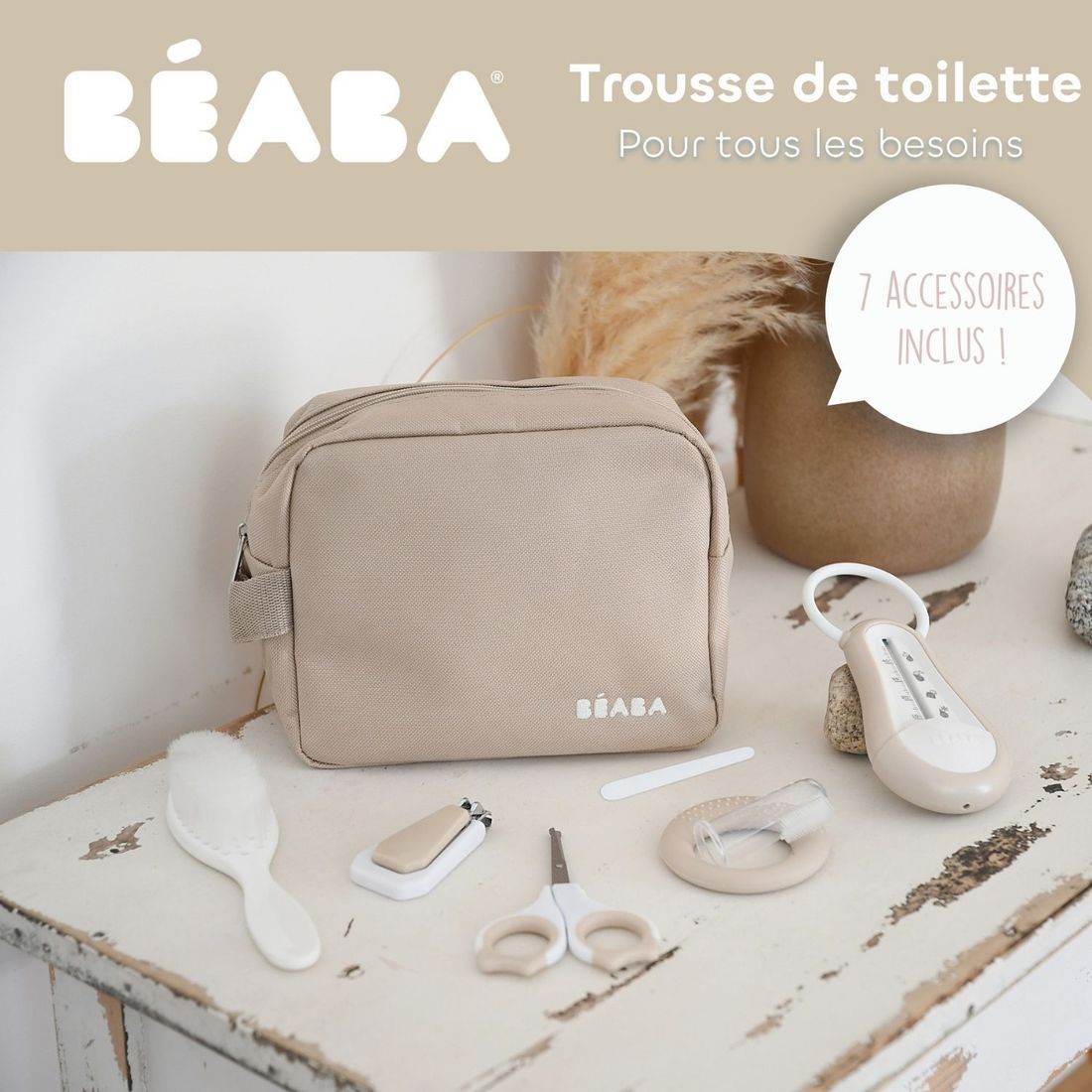 Trousse de soin Nomade Argile (7 accessoires) (Béaba) - Image 4