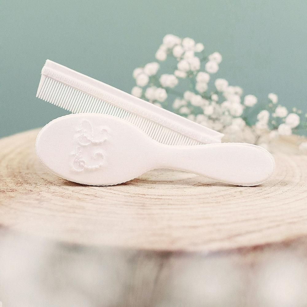 Brosse et peigne Monogramme (Tartine et Chocolat) - Image 4