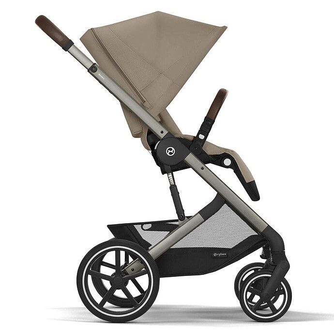 Poussette Citadine Balios S Lux Cadre Taupe - Almond Beige (Cybex) - Image 2