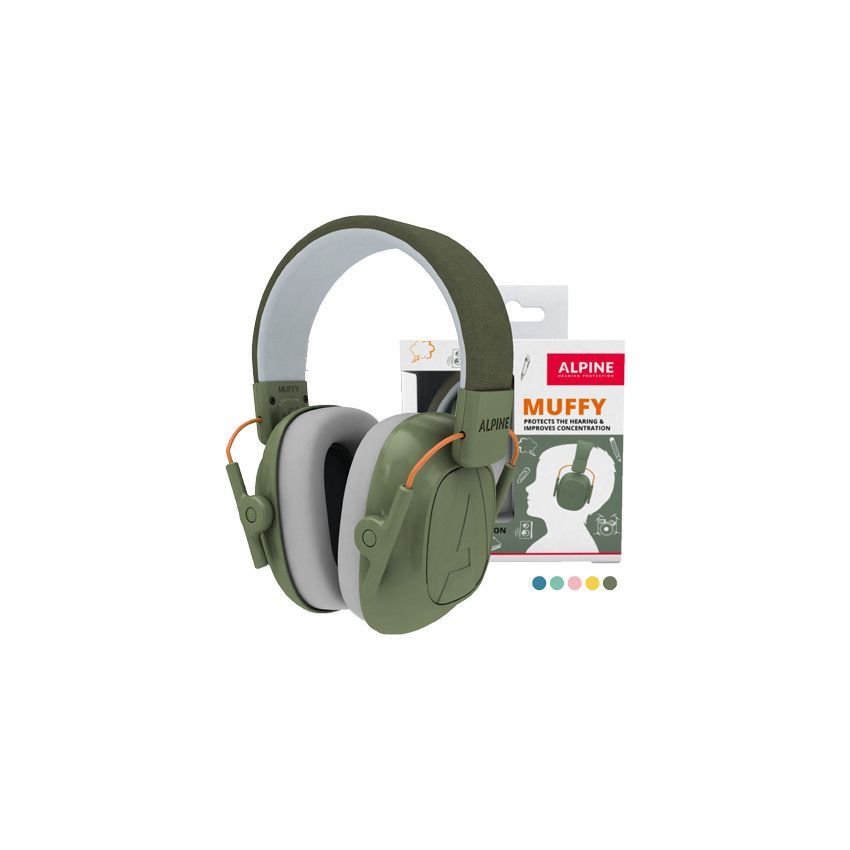 Casque anti-bruit pour enfant Muffy - Vert - Vert (Alpine) - Image 1