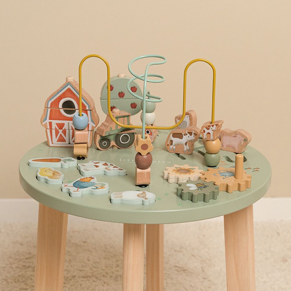 Table d'activités en bois Little Farm (Little Dutch) - Image 4