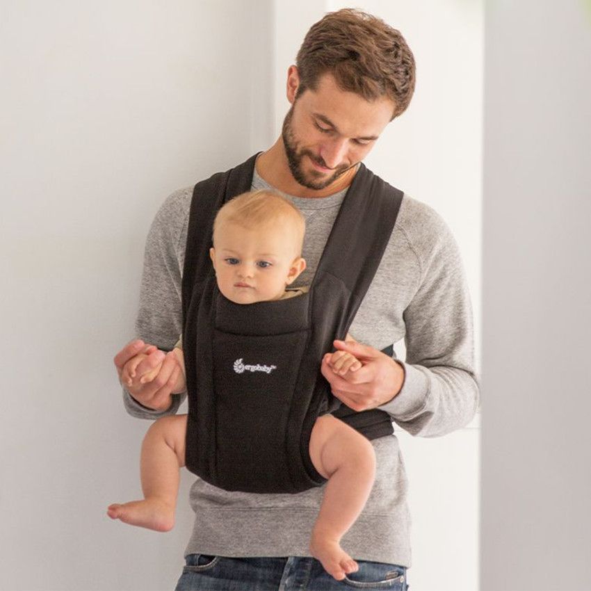 Porte-bébé Embrace - Pure Black - Noir (Ergobaby) - Image 4
