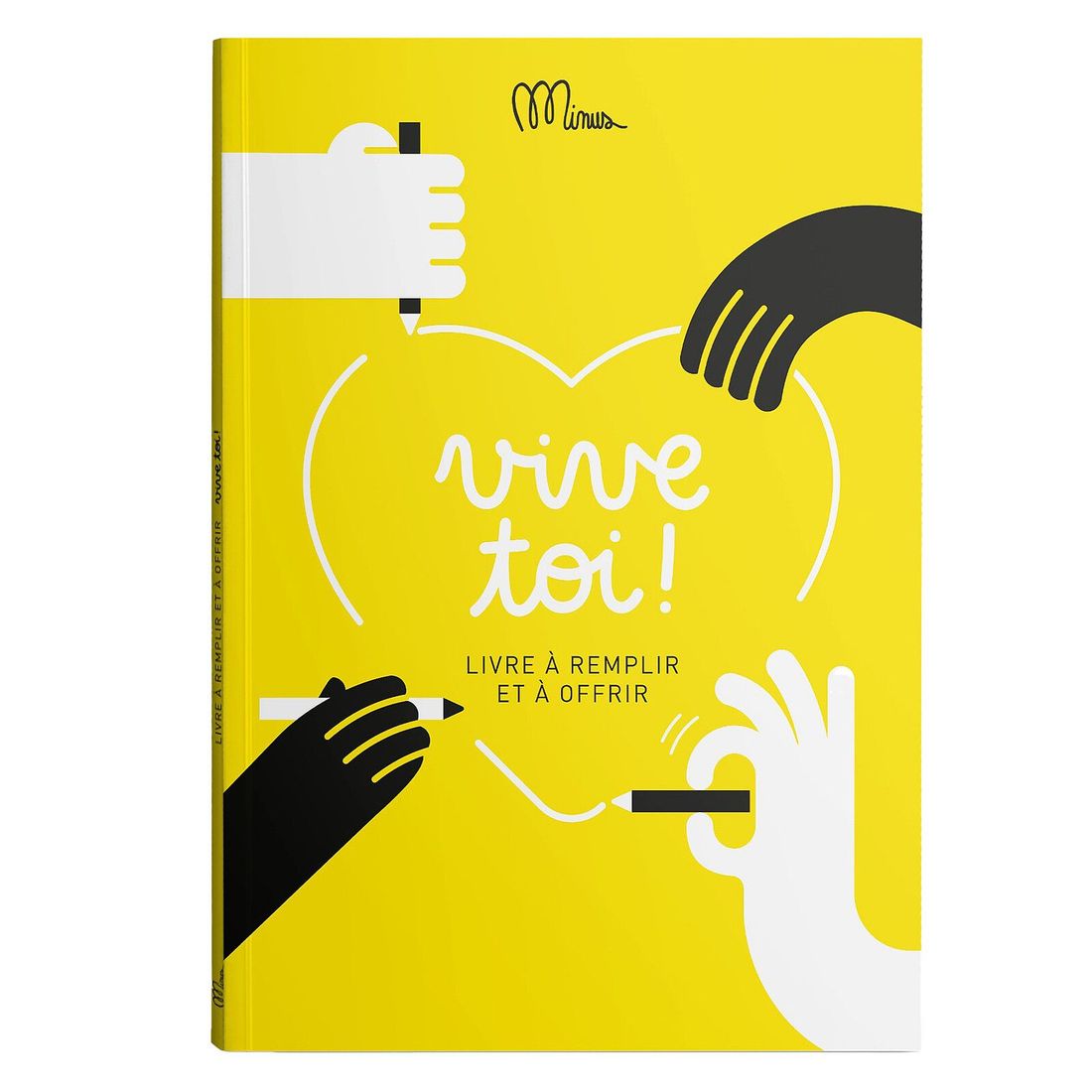 Livre à Compléter Vive Toi ! (Minus Editions) - Couverture