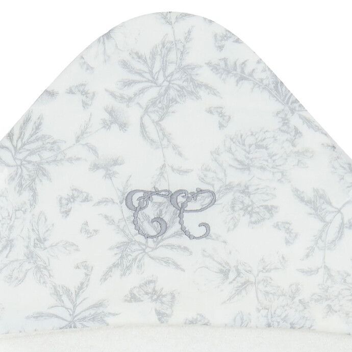 Cape de Bain - Toile de Jouy Gris Clair (Tartine et Chocolat) - Image 2