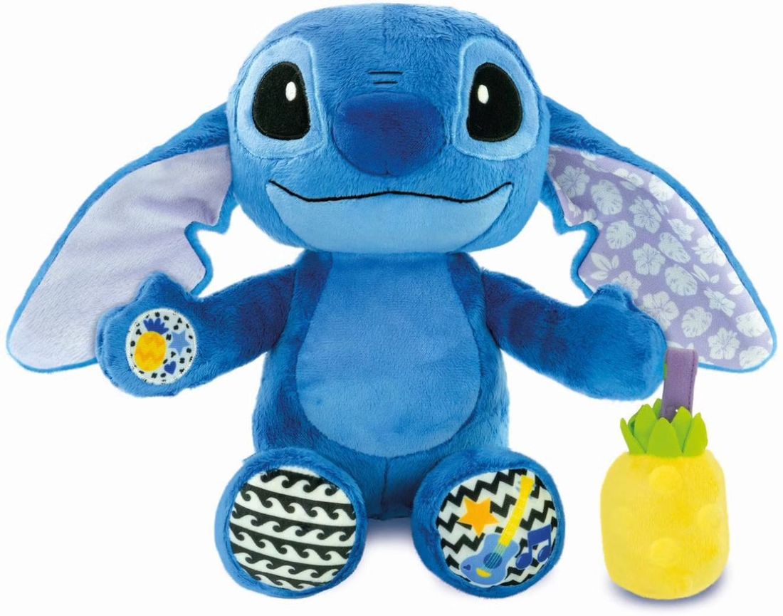 Peluche Musicale Stitch Bleu (Clementoni) - Image 1