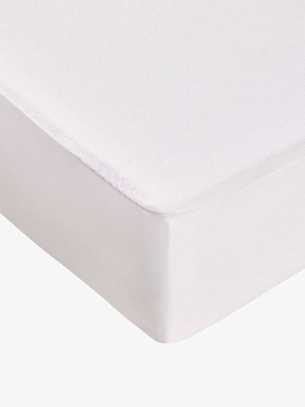 Lot de 2 alèses jersey BI-OME NTL® blanc (Vertbaudet) - Image 2