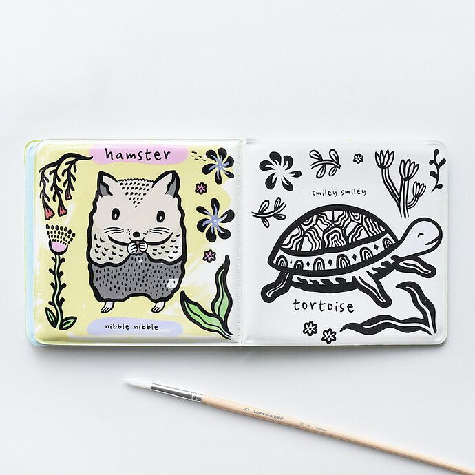 Livre de Bain Color Me - Who Loves Pets (Wee Gallery) - Image 4