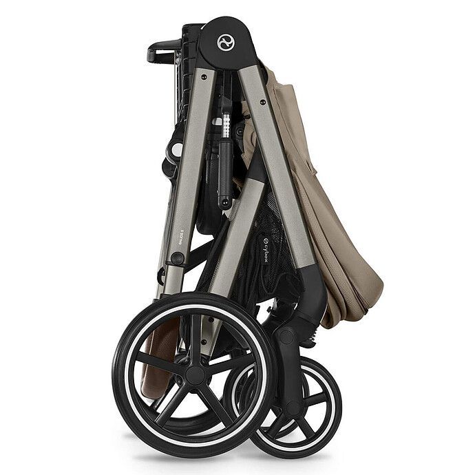 Poussette Citadine Balios S Lux Cadre Taupe - Almond Beige (Cybex) - Image 5