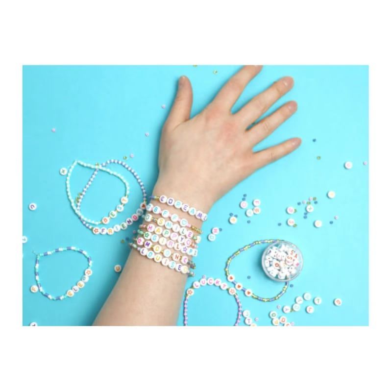 Mon coffret d artiste - mes bracelets a messages (Éditions Auzou) - Image 1